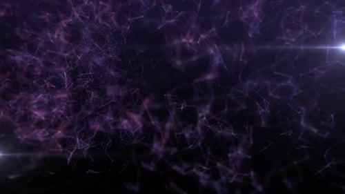 Glowing Purple Plexus 4k