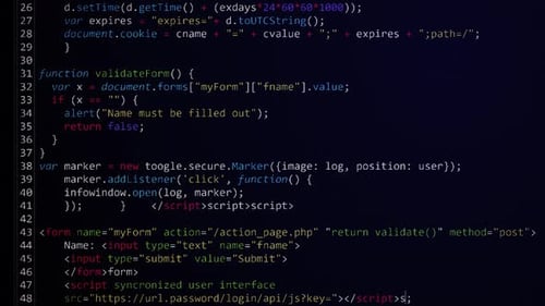 Programmation du code informatique