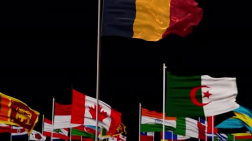 Waving National Flags Collection Reveal