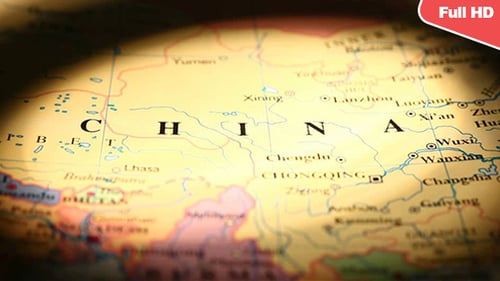 Detailed Map of China Geographic Destinations