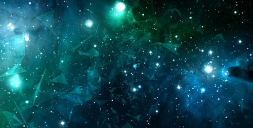 Fond de vol des nébuleuses spatiales avec plexus