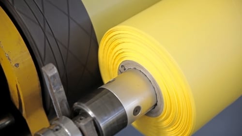 Rotierende Wellen in einer Fabrik