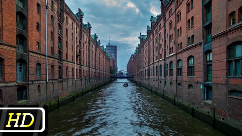 Elbe River In Hamburg