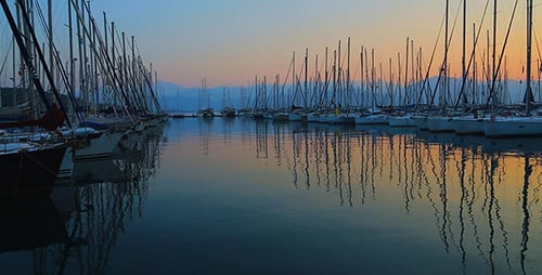 Marina Reflection