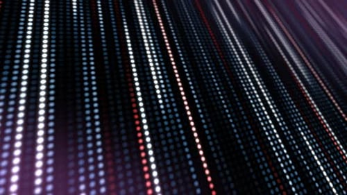 Abstract Moving Digital Data Stream Lines Background