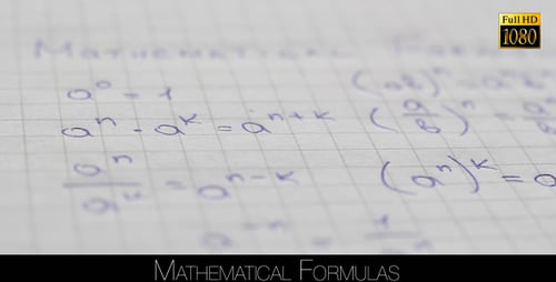Mathematische Formeln 3
