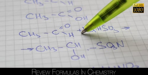 Review Formulas In Chemistry