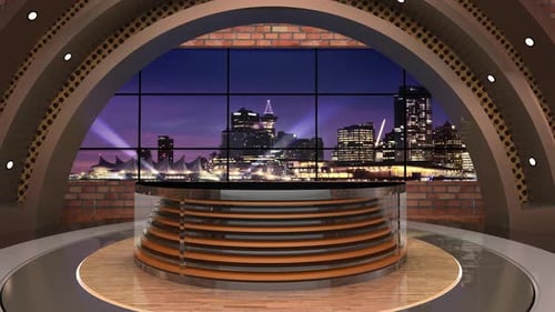 Virtual Studio Set 1002 Camera 1