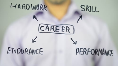 Carrera, imágenes prediseñadas en pantalla transparente