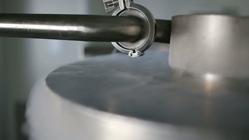 Barril Dewar de aço inoxidável