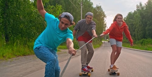 Longboarding Together