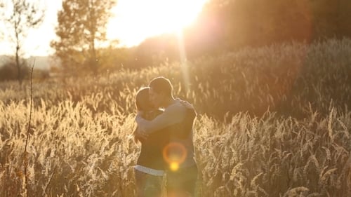 Couple Near The Forest
