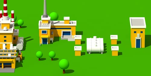 Fondo industrial animado 1
