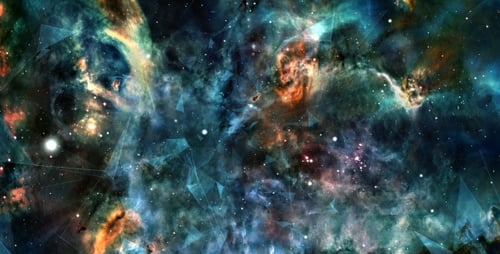 Space Nebulae Flight with Plexus