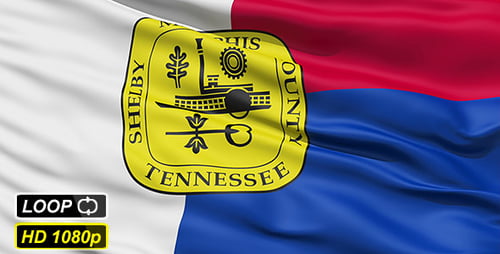 American State City Flag of Memphis
