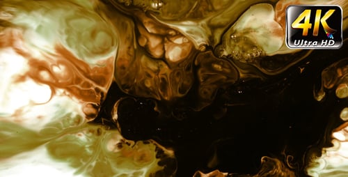 Peinture colorée abstraite Propagation d'encre Explode 9