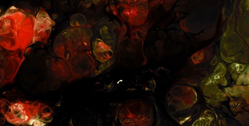 Peinture colorée abstraite Propagation d'encre Explode 13