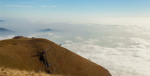 Hill above Clouds