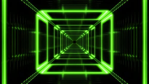 Green Vj Tunnel Loop