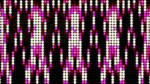 Abstract LED Grid Light Particles Loop Background