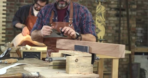 Handwork Makes Cabinet Maker Happy
