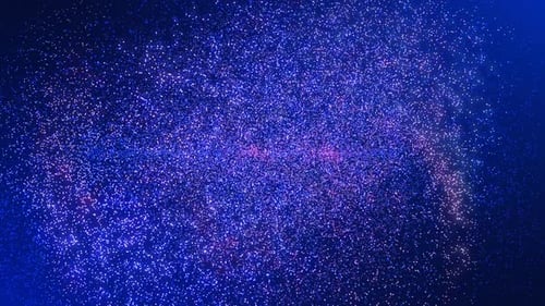 Graphiques animés d'arrière-plan, particule colorée animée