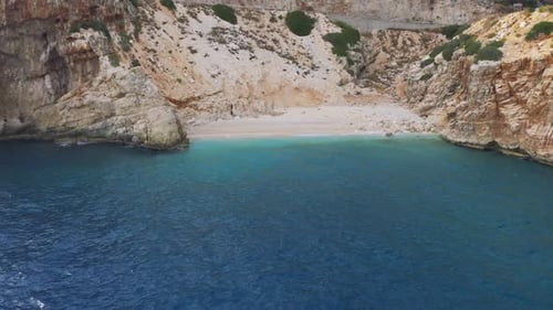 Amazing Turquoise Beach and Cove on the Way To Demre Finike