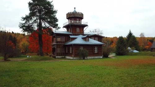 Golden Autumn In A Country Estate 10