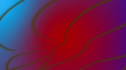 Colorful Smooth Line Background Motion Video