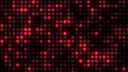 Boucle de lumière LED rouge