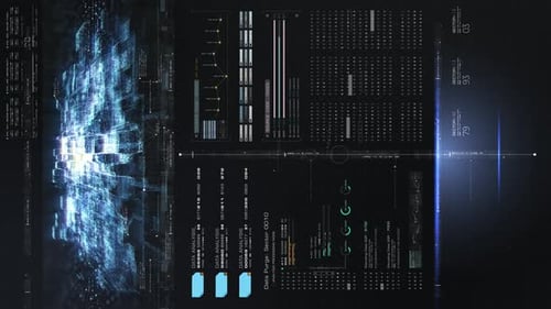 Futuristic Quantum Computing Simulation