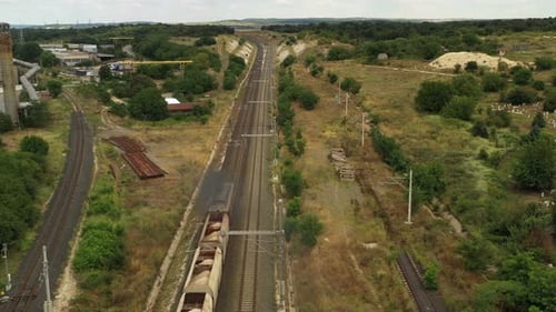 Train In Industrial Zone 3