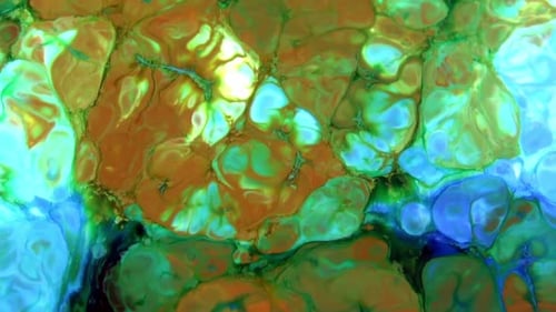 Diffusion abstrakter Farben