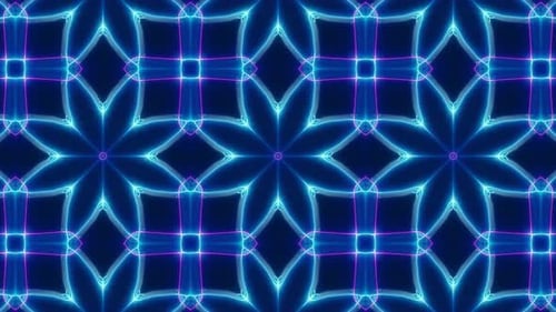 Retro Laser Beam Vj Kaleidoscope Loop 4K 01