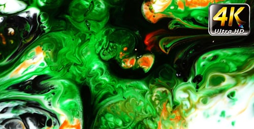 Abstrakte bunte Farbtusche Explode 19