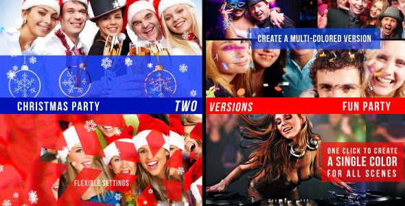 Fun Party Slideshow, Video Displays ft. celebration & club - Envato