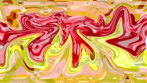 Abstract Fluid Color Swirls Motion Background