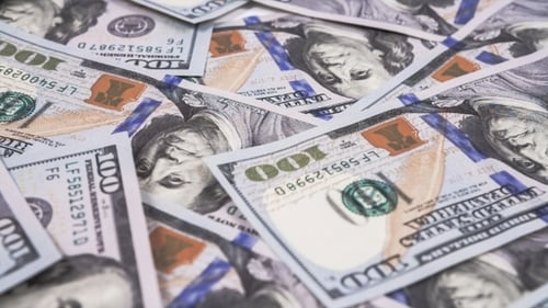 Pile of One Hundred Dollar Bills