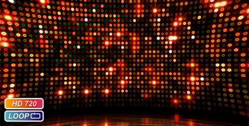 Circle coins reflectors spots