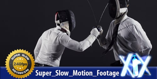 Masked Figures Dueling with Swords Indoors