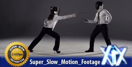 Business People Fencing