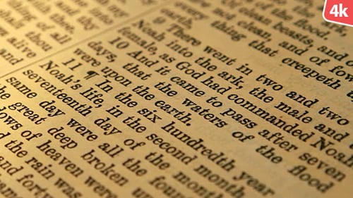 Old Holy Bible 124