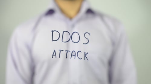 Writing DDoS Attack on Clear Surface
