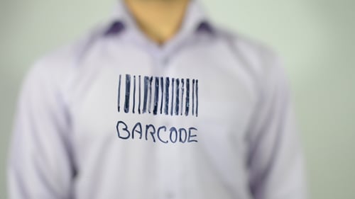 Código de barras, ilustração