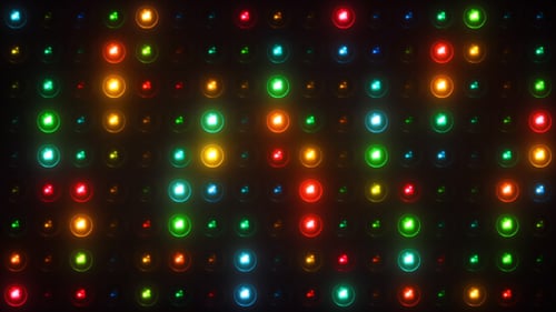 Luces coloridas de Navidad