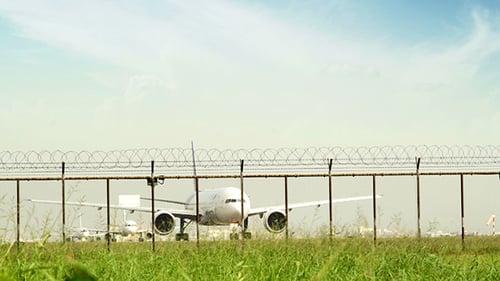 Plane Taxiing to the Runway 07