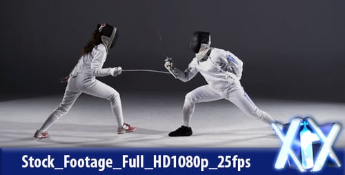 Fencer In Action