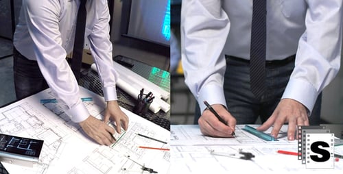 Architects Working In Office