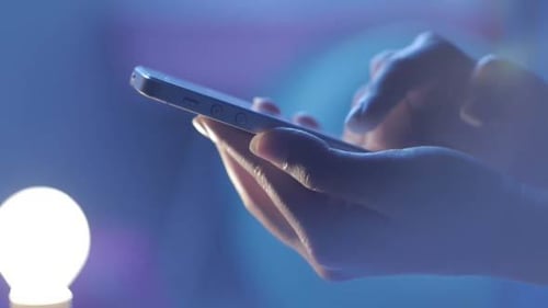 Touch Use Smartphone