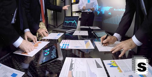 Reunião de negócios